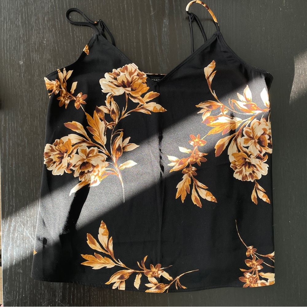 Dressy Flower Tank Top